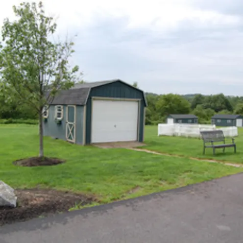 Waterville Veterinary Clinic Outdoor Area